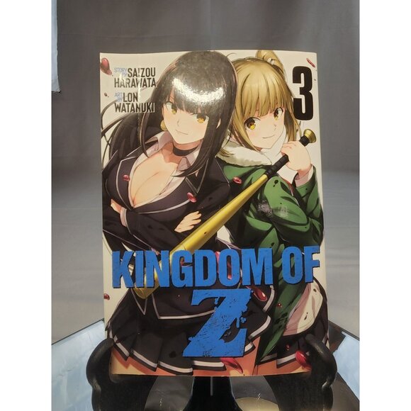 Kingdom Of Z Manga English Volume 3 Discounted Due to Crease in Cover - Picture 1 of 5